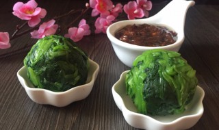 菠菜团子的做法 菠菜团子的做法大全家常