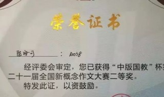 新概念作文大赛简介 新概念作文大赛简介范文