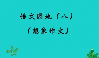 关于想象作文（关于想象作文800字）