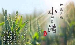 小满节气的含义（小满节气的含义和风俗）