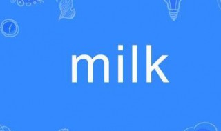 milk什么意思（body milk什么意思）