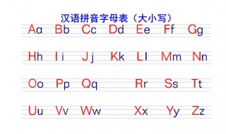 汉语拼音字母表的顺序（声母在汉语拼音字母表的顺序）