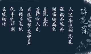 经典诗句唯美古风（经典诗句唯美古风句子）