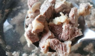 怎么把牛肉炖烂 怎么把牛肉炖烂糊