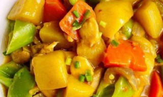 咖喱鸭肉土豆的做法(咖喱鸭肉土豆的做法视频)