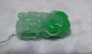 翡翠皮丘的寓意 翡翠貔貅有如下寓意