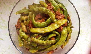 东北豆角炖肉的做法（东北豆角炖肉的做法窍门）
