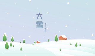 关于大雪节气的谚语及诗句有哪些（大雪节气的谚语古诗）