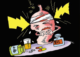 胃溃疡患者的三个饮食误区