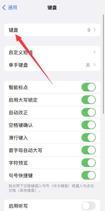 iPhone13键盘皮肤怎么设置