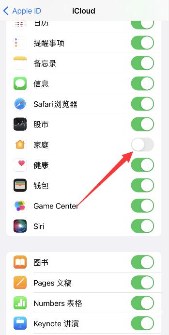 iPhone手机为什么会显示家庭