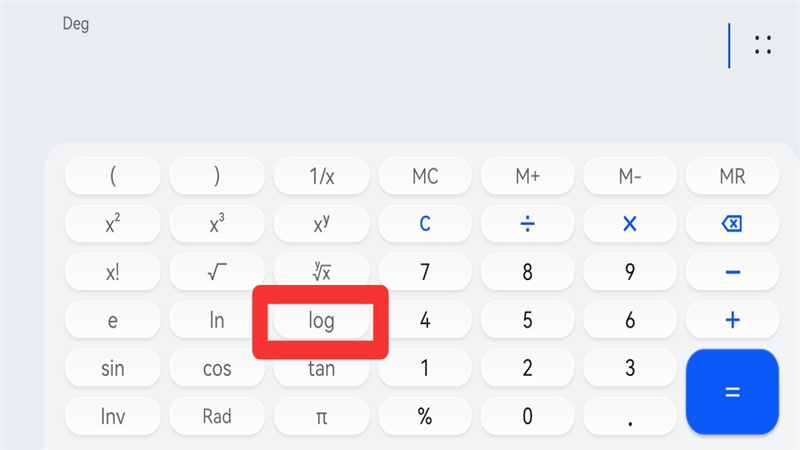 计算器没有lg键如何计算lg