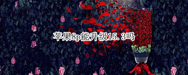 苹果8p能升级15.3吗 苹果8p可以升级14.8
