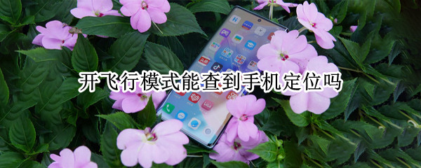 开飞行模式能查到手机定位吗(飞行模式可以查出手机定位吗)