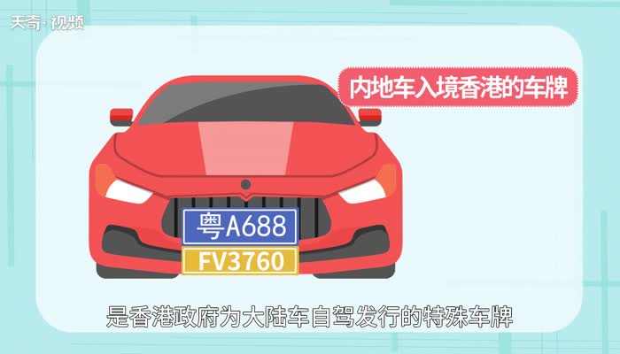 fv车牌代表什么意思 fv车牌代表什么意思呢