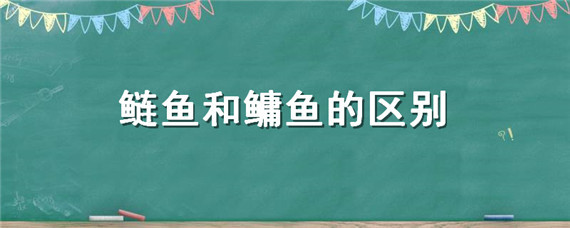 鲢鱼和鳙鱼的区别 鲢鱼和鲢鳙是一种鱼吗