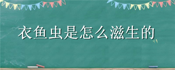 衣鱼虫是怎么滋生的 衣鱼虫的幼虫
