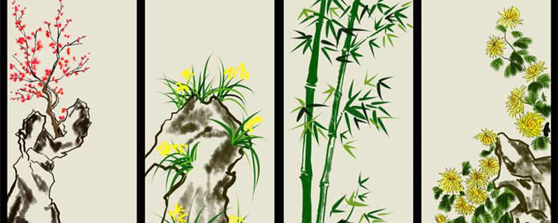 梅兰竹菊的象征意义（四君子梅兰竹菊的象征意义）