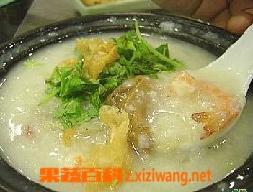 虾片粥（虾粥的食材）