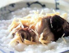 干贝田鸡粥 干贝乌鸡粥