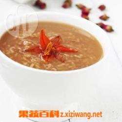 红茶玫瑰粥（红糖玫瑰粥）