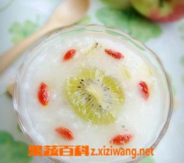 猕猴桃枸杞粥的功效 猕猴桃小米粥的功效