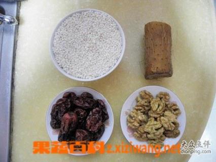 山药红枣糯米粥 山药红枣糯米粥图片