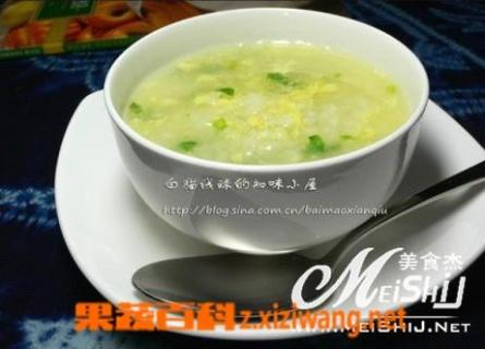 鸽蛋粥（鸽子蛋熬粥）