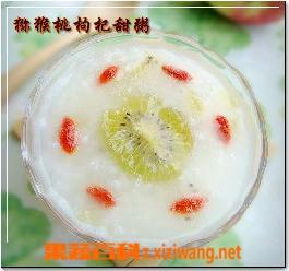 猕猴桃枸杞甜粥 猕猴桃枸杞甜粥怎么做