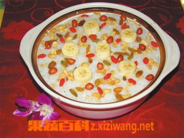 香蕉葡萄粥 香蕉葡萄干粥