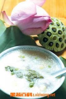 荷花粥的功效（荷花粥的功效与禁忌）