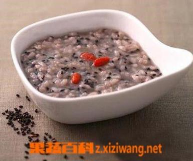 枸杞黑芝麻粥的做法 枸杞黑芝麻粥的做法视频