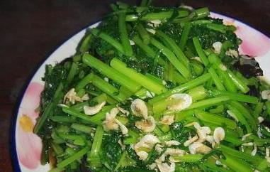 茼蒿怎么做好吃 虾米茼蒿怎么做好吃