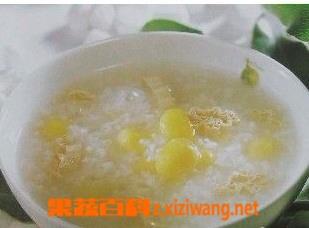 白果莲肉粥的功效 白果莲肉粥的功效与作用