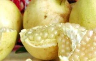 白色酸石榴子可以吃吗（白色酸石榴子可以吃吗图片）