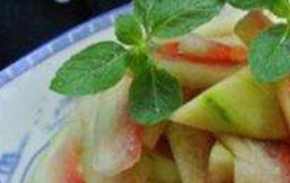 西瓜皮怎么吃（西瓜皮怎么吃好）