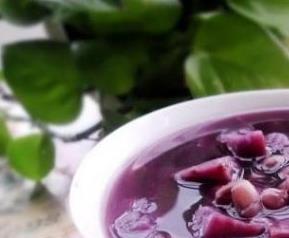 紫薯圆红豆汤的材料和做法步骤（红豆紫薯芋圆做法大全）
