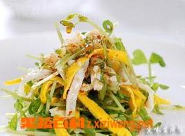 凉拌豌豆苗做法和营养功效 豌豆苗怎么做好吃功效