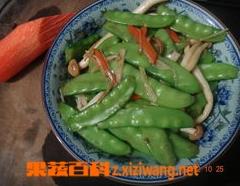 鲜菇炒豌豆材料和制作步骤 豌豆蘑菇小炒的做法