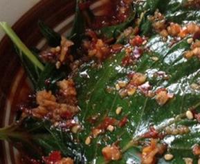 自己腌制苏子叶咸菜方法图解(自己腌制苏子叶咸菜方法图解视频)