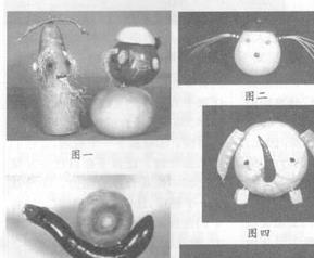 用水果蔬菜制作玩具方法步骤 水果和蔬菜的玩具视频教程
