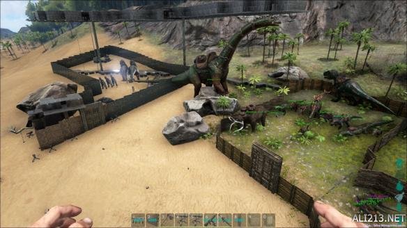 《方舟:生存进化》单机基地建设展示攻略