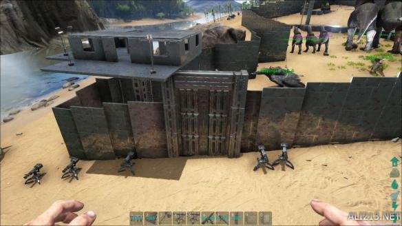 《方舟:生存进化》单机基地建设展示攻略