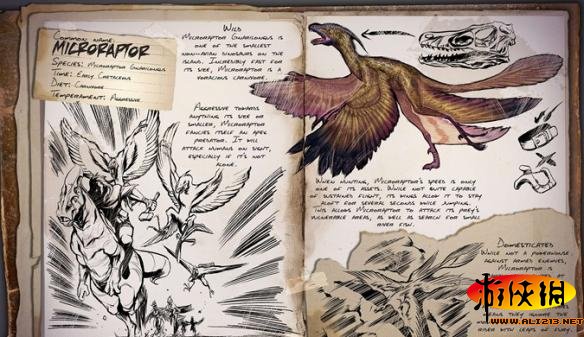 《方舟:生存进化》小盗龙数据资料解析攻略