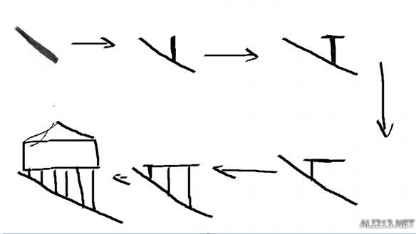 《方舟:生存进化》斜坡上盖房子攻略 怎么在斜坡上盖房子