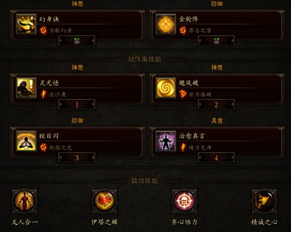 《暗黑破坏神3:夺魂之镰》各类辅助治疗僧加点及装备搭配打法