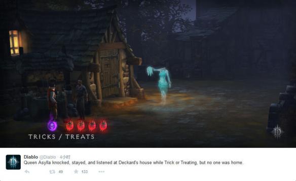 《暗黑破坏神3:夺魂之镰》阿西拉王后的万圣节活动解析