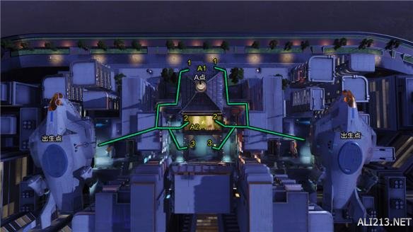 《守望先锋》漓江塔地图概况、进攻防守指南