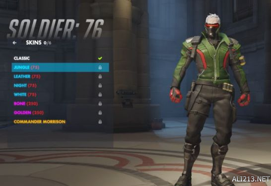 《守望先锋》士兵76皮肤介绍（ow士兵76皮肤）