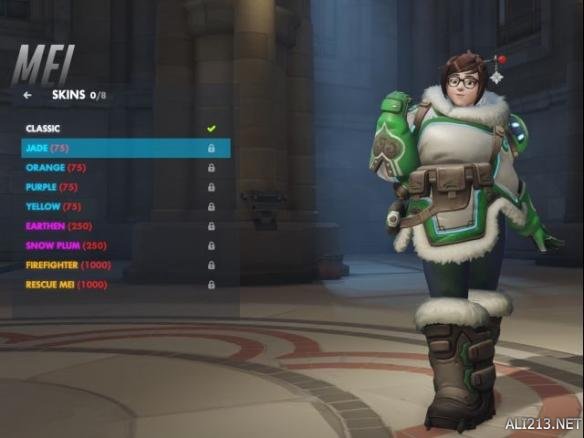 《守望先锋》美皮肤介绍 守望先锋皮肤原画